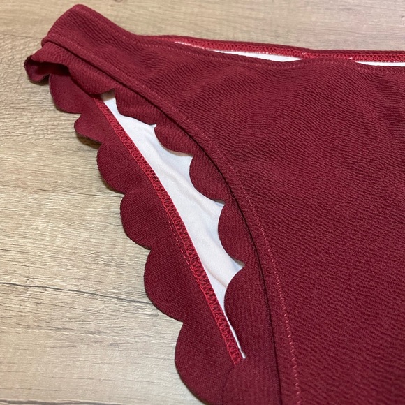 Maroon Swim Bottoms - Picture 3 of 4